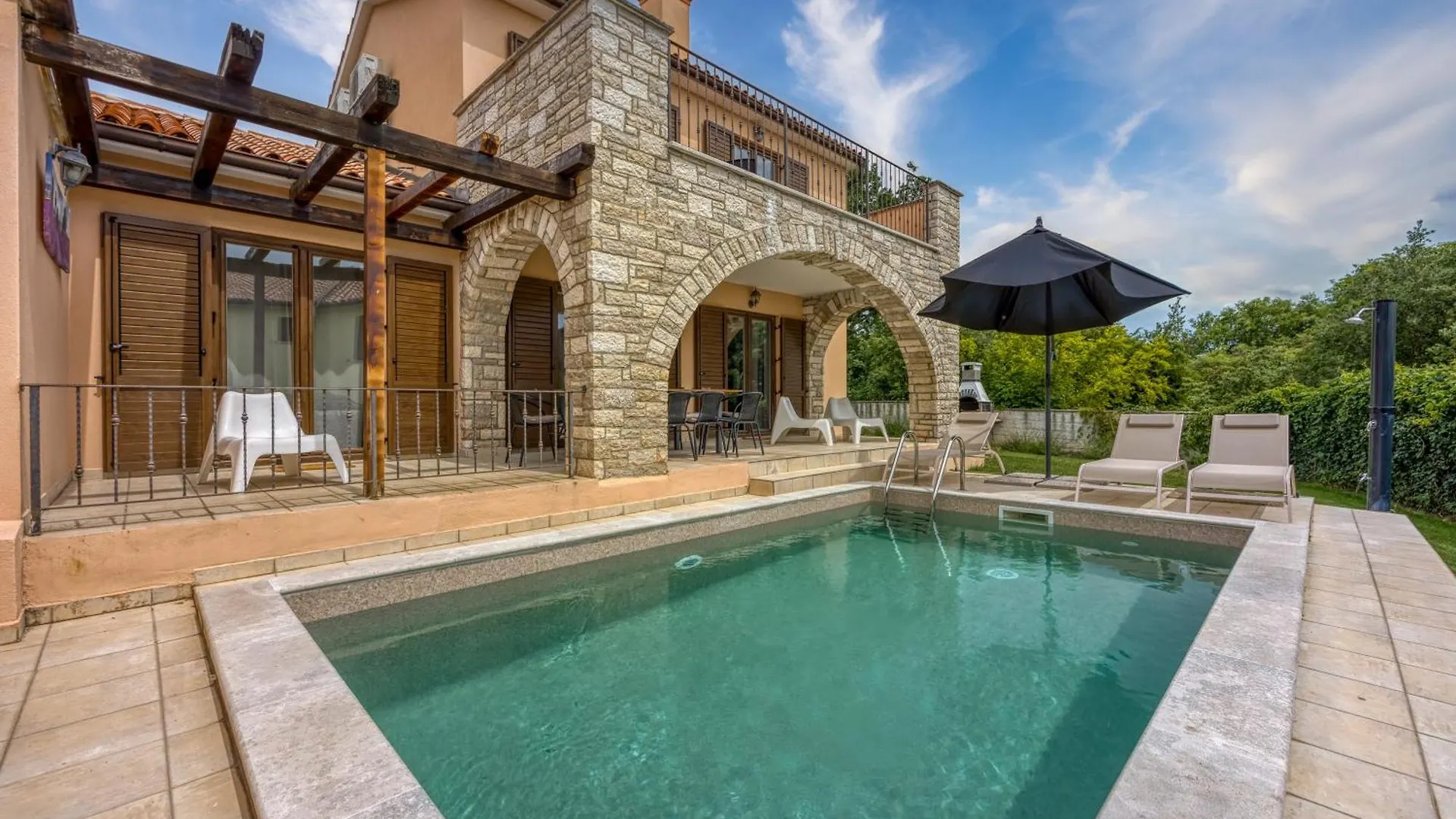 Villa -15 Min Beach - Private Pool - Air Con - Bbq - Villa Kontesici 13 Marasi
